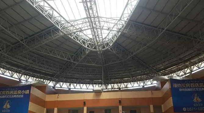 宜城螺栓球网架定制